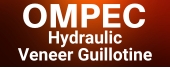 OMPEC Hydraulic Veneer Guillotine